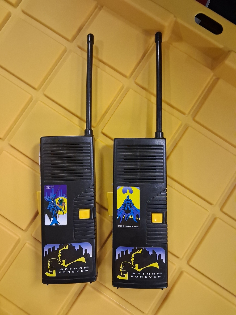 Batman Forever Black Portable Walkie Talkie - Pair